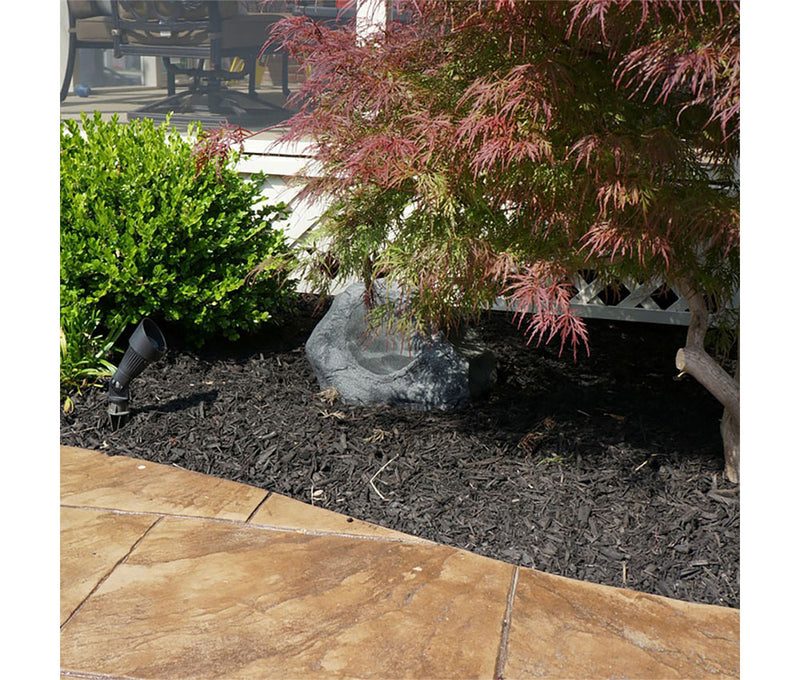 Episode® ROCK-DVC-8-GRA Landscape Series Dual Voice Coil Rock Speaker (Each) 8"