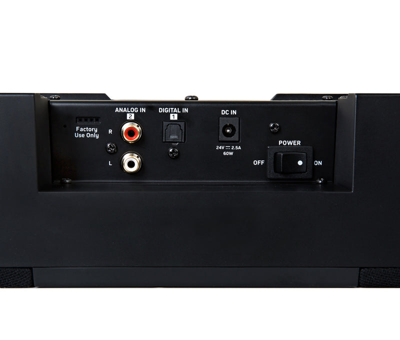 Episode ES-SNDBR-2.1-BLK 2.1 Active Soundbar System with 8" Wireless Subwoofer