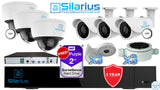 ***DISCONTINUED*** Silarius Essential NVR System Kit - Professional+ Grade - 36CH AI NVR Face Recognition and Comparison + (3) 5MP Dome Cameras + (3) 5MP Bullet Cameras + Brackets and FREE WD 2TB HDD