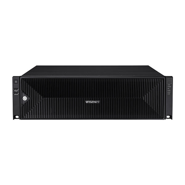 Hanwha Techwin WiseNet P Series PRN-6400DB4-64TB 64-Channel 8K 32MP NVR with 64TB HDD
