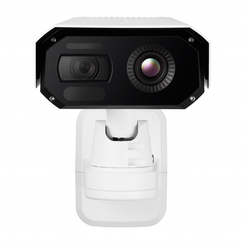 Hanwha Techwin TNM-C4950TD Wisenet T Dual-Sensor Network Bi-Spectrum Ai Thermal Camera (13.5mm Lens & 10.9-29mm Lens)