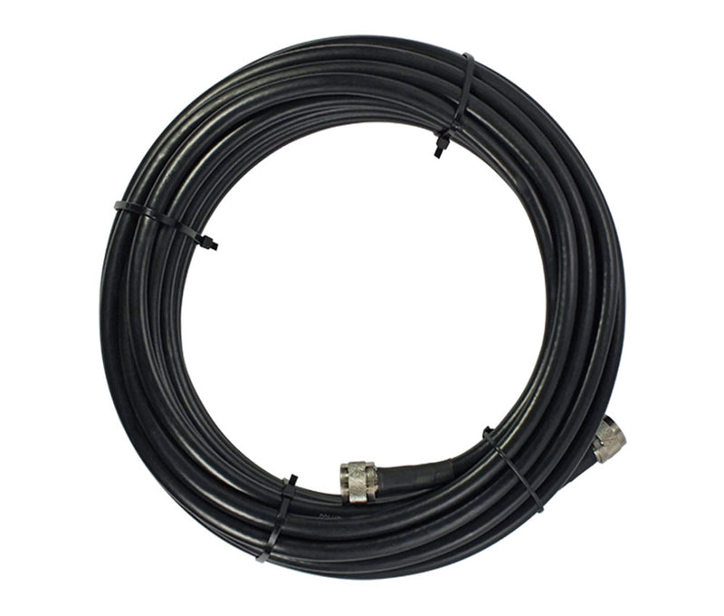 SureCall SC-001-30 SC400 Ultra Low Loss Coaxial Cable with N-Male Connectors - 30'
