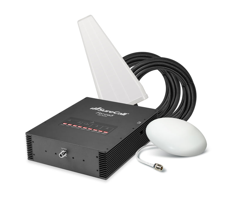 SureCall SC-PolyO2-72-YU Force5 2.0 Cellular Signal Booster Kit - Yagi/Ultra Thin