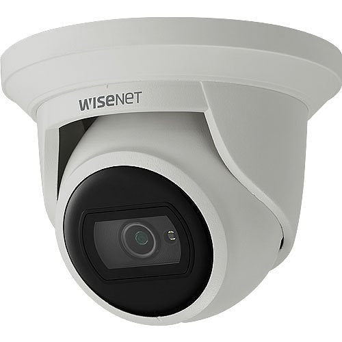 Hanwha ANE-L6012R Wisenet A-Series 2MP WDR Super-Compact Turret IP Camera, 3mm Fixed Lens, White