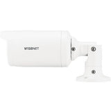 Hanwha ANO-L6012R Wisenet A-Series 2MP IR WDR Bullet IP Camera, 2.8mm Fixed Lens, White