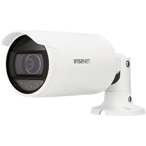 Hanwha ANO-L6022R Wisenet A-Series 2MP Bullet Camera, 4mm Lens, White