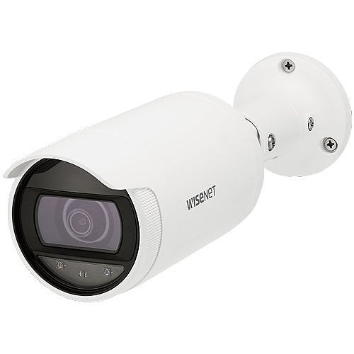 Hanwha ANO-L7022R Wisenet A-Series 4MP Bullet Camera, 4mm Lens, White