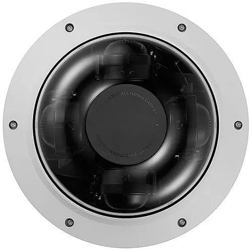 Hanwha PNM-9084QZ1 Wisenet 8MP WDR Multi-Sensor PTRZ Camera, 3-6mm Motorized Varifocal Lens, White (Replaces PNM-9084QZ)