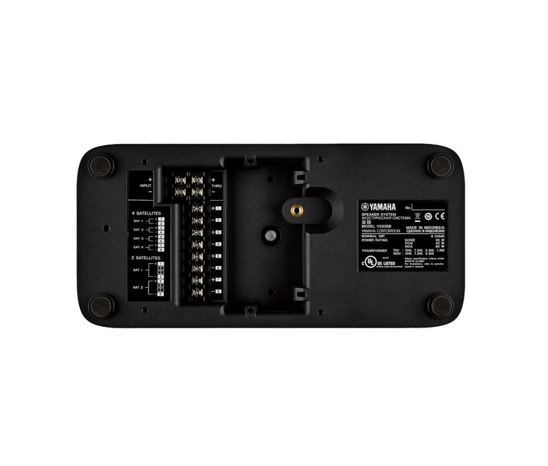 Yamaha YAC-VXS3SB Pro Dual Subwoofer with 3.5" Driver