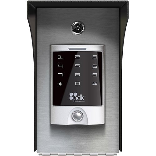 PDK ProdataKey PCE Pedestal io Outdoor Access Controller with Pre-Installed Rugged Single Gang Reader - Ethernet