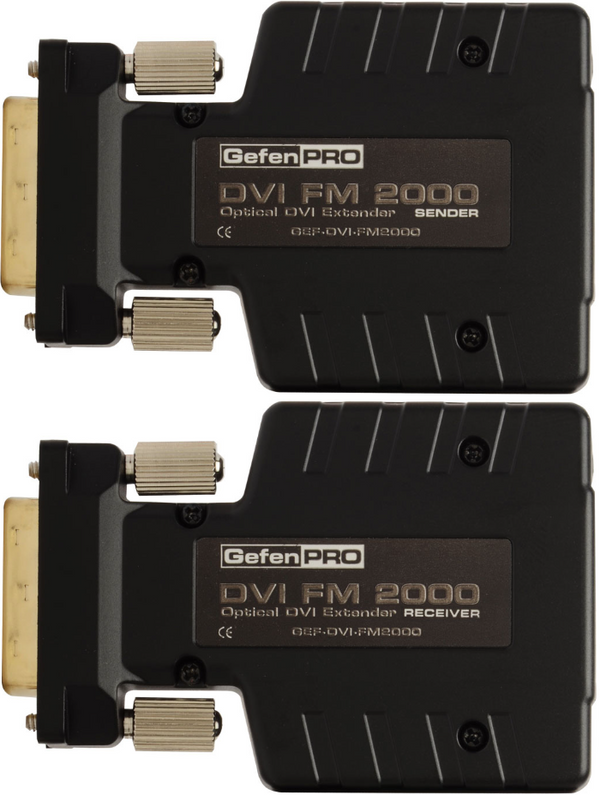 GefenPro GEF-DVI-FM2000 DVI Dual Link Fiber Extender