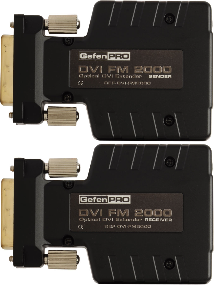 GefenPro GEF-DVI-FM2000 DVI Dual Link Fiber Extender