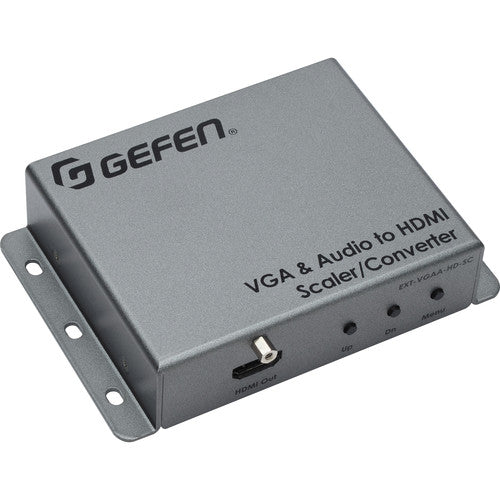 Gefen EXT-VGAA-HD-SC VGA to HDMI Scaler/Converter with Audio