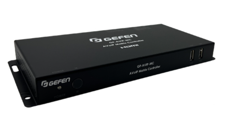 Gefen GF-AVIP-MC AVoIP HDMI Matrix Controller via WebGUI / RS-232 / Telnet / UDP and IR Remote