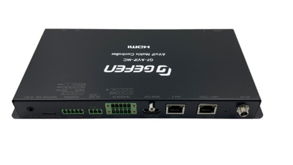 Gefen GF-AVIP-MC AVoIP HDMI Matrix Controller via WebGUI / RS-232 / Telnet / UDP and IR Remote