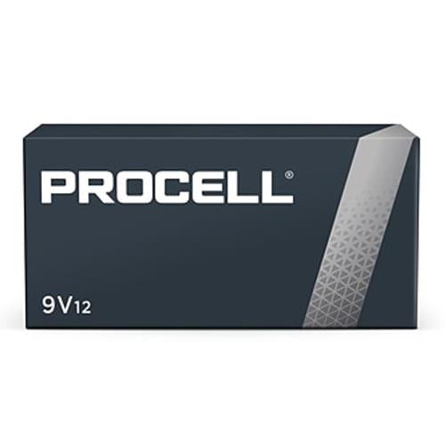 Duracell Procell PC1604 Alkaline Battery 9V, 12-Pack