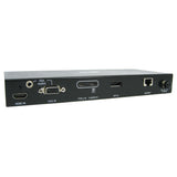 Tripp Lite B320-4X1-MHE-K 4-Port Presentation Switch Kit, 4K 60 Hz (4:4:4) HDMI, DP, USB-C and VGA to HDMI over Cat6 Extender, 125 ft., TAA