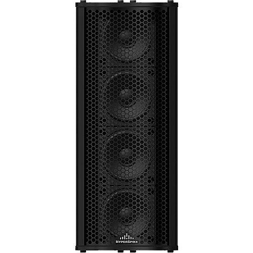 System Sensor 90243A-802-01-L HyperSpike LineWave 4-Speaker Array, UL1480, 40W, Black